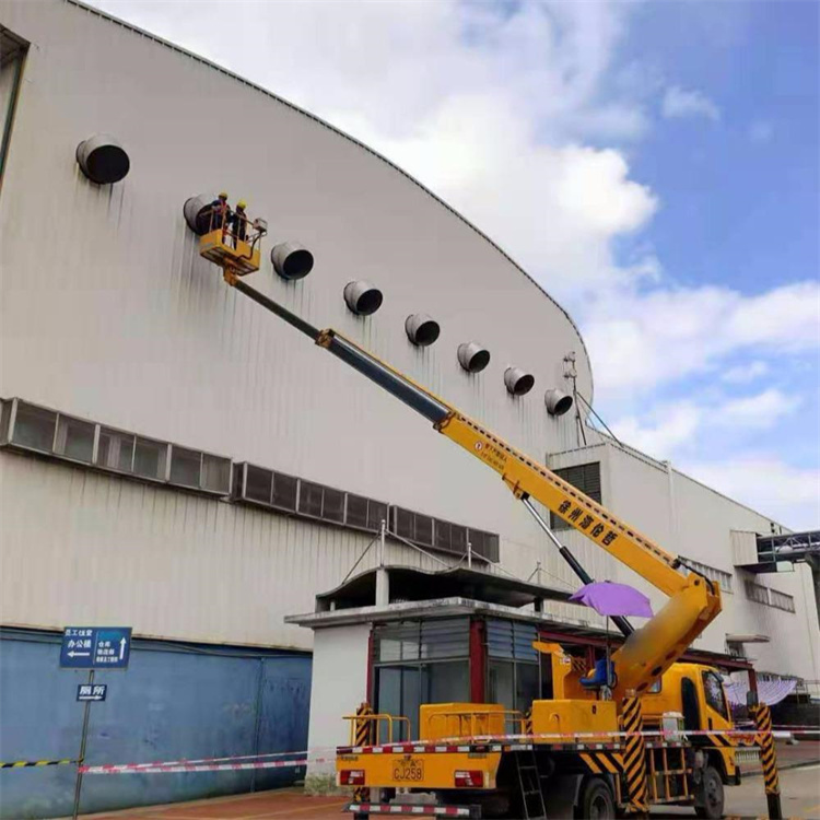 邯郸邯山高空作业车出租服务：专业广告牌安装解决方案